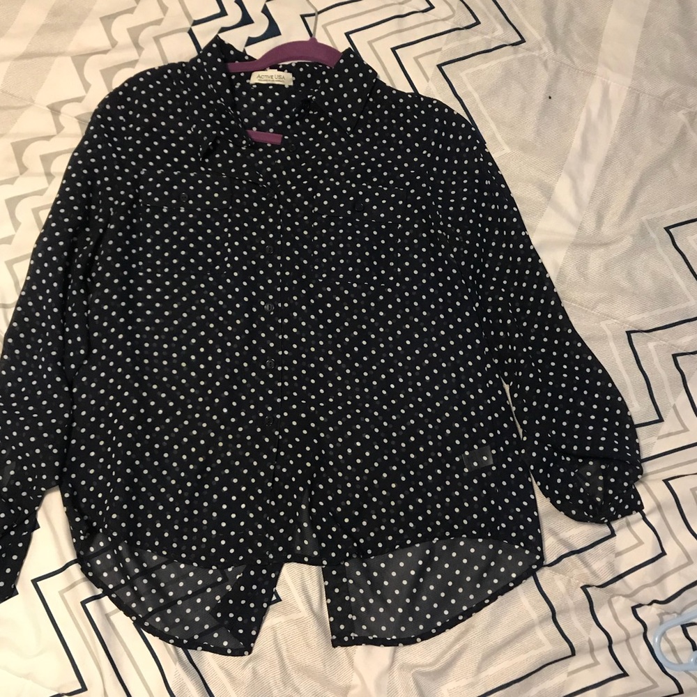 Polka dots shirt